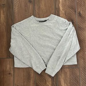 Large crop top crewneck from Brave soul